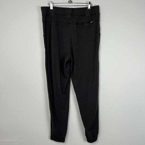 Cozy Earth Men’s Large Ultra Soft Bamboo Charcoal Gray Jogger Pants Cozy Comfort - Picture 4 of 10